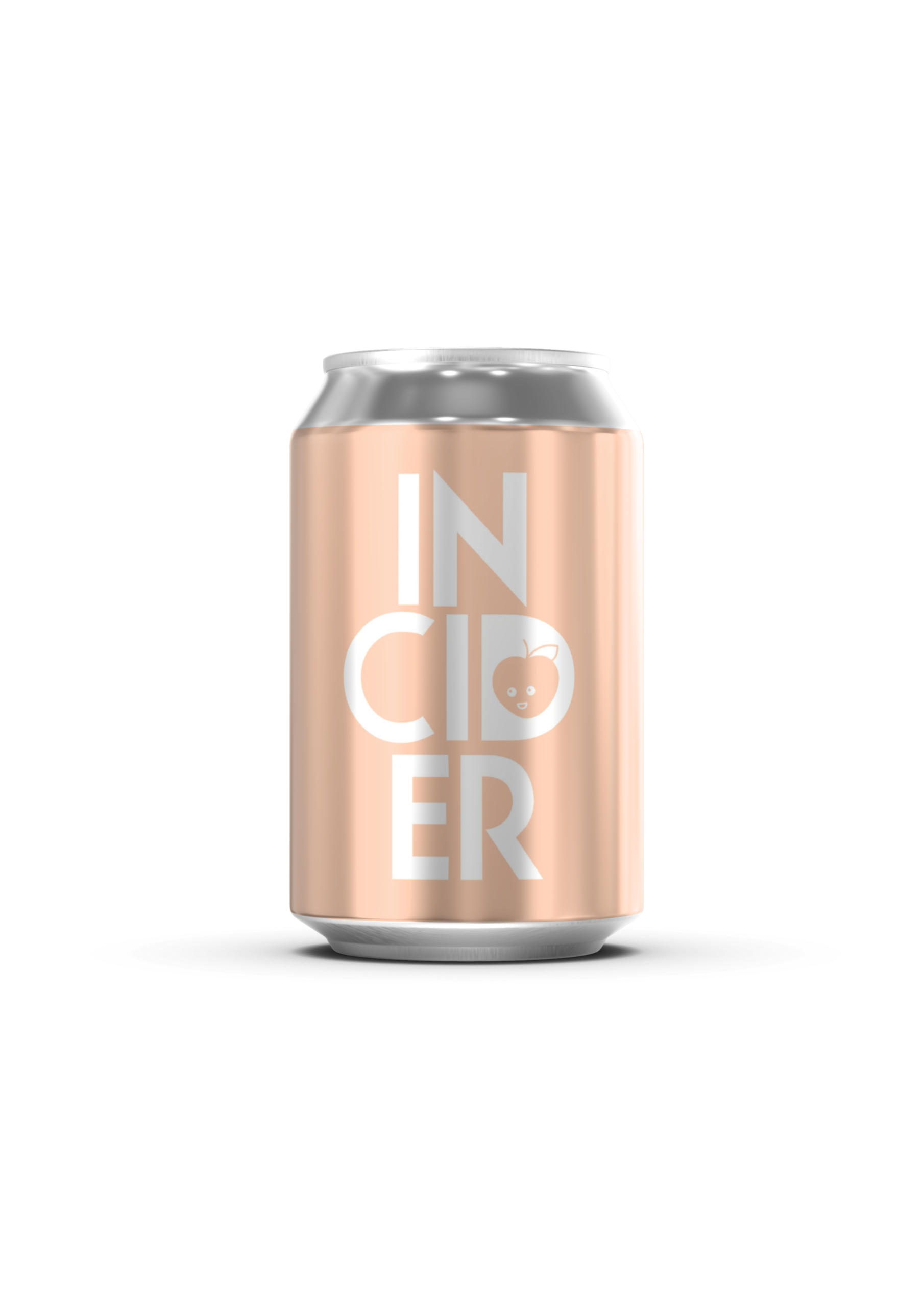 INCIDER Peach, süsser Apfel-Pfirsich-Cider, 33cl Dose